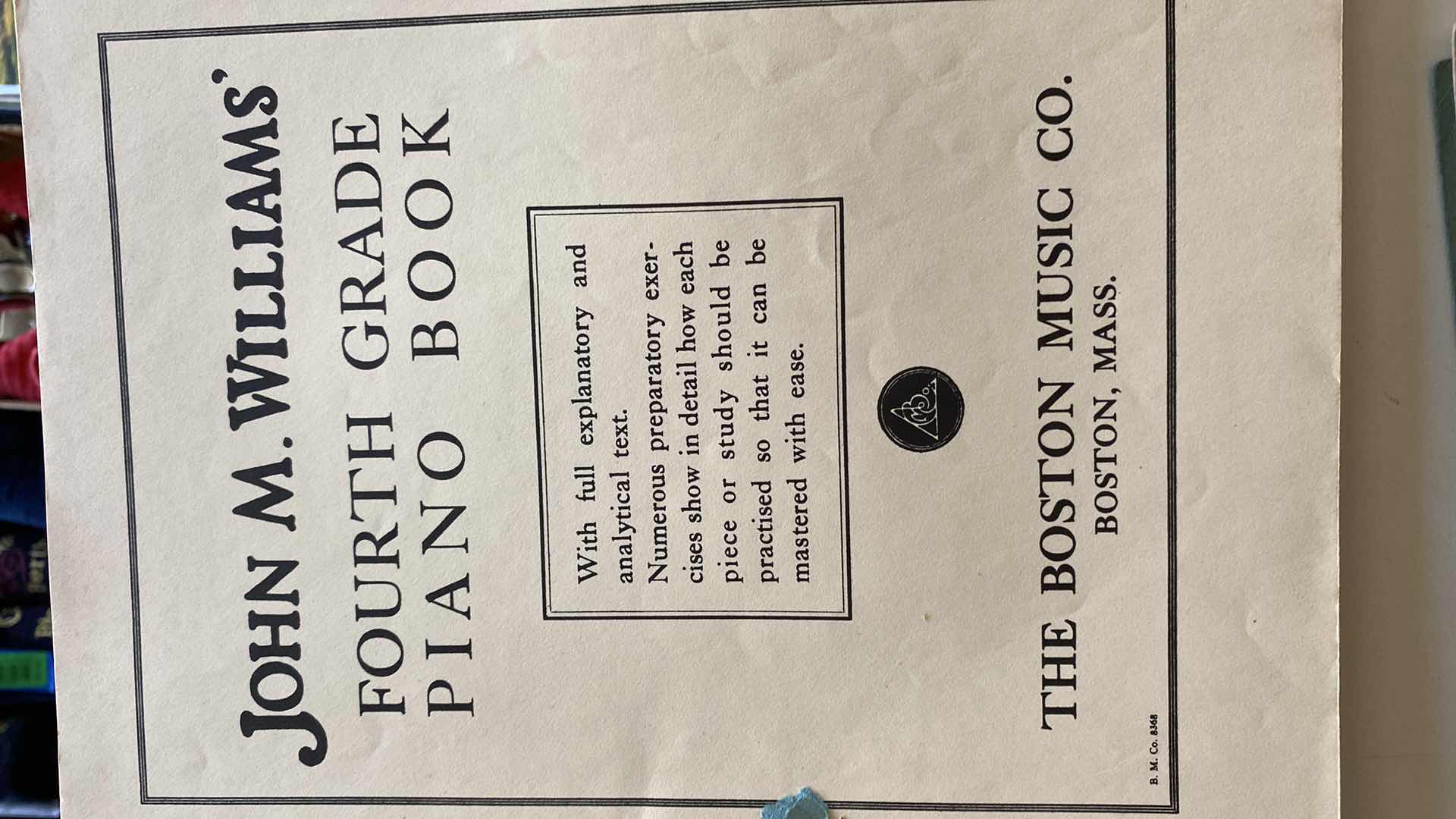 Photo 1 of VINTAGE PIANO BOOKS