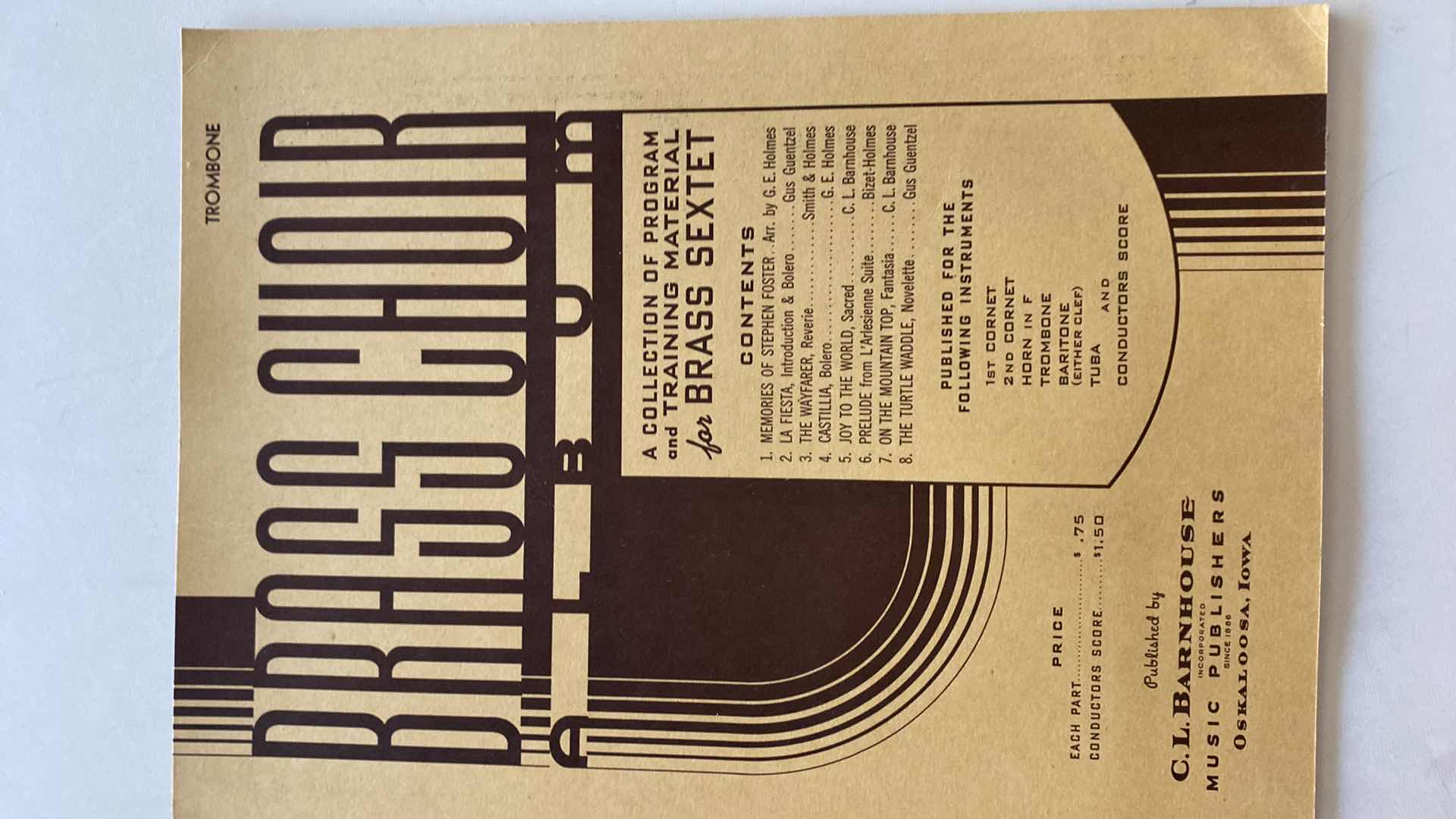 Photo 1 of VINTAGE SHEET MUSIC