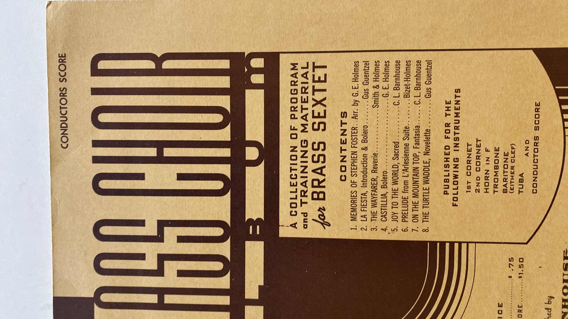 Photo 2 of VINTAGE SHEET MUSIC