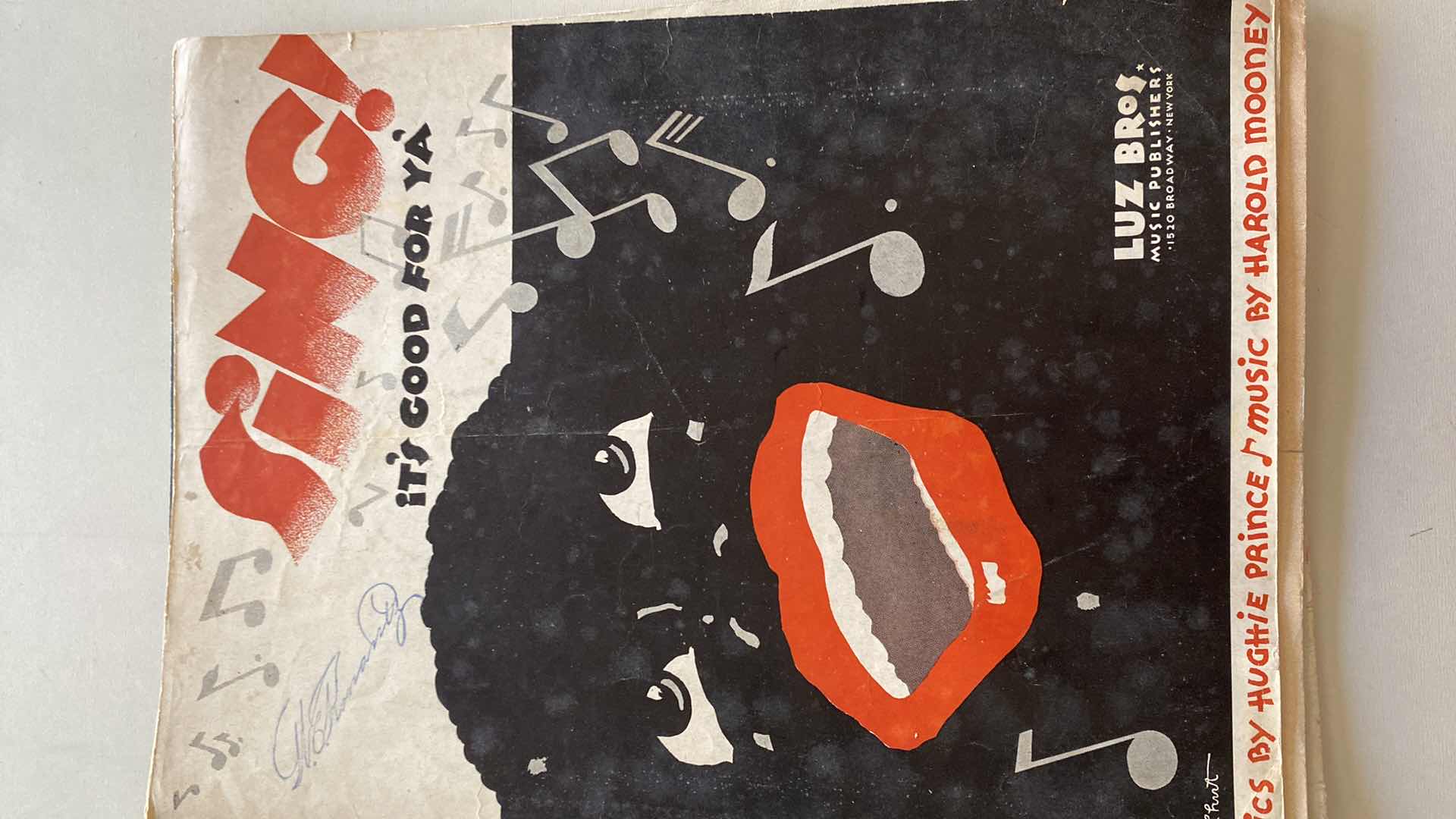 Photo 4 of VINTAGE SHEET MUSIC