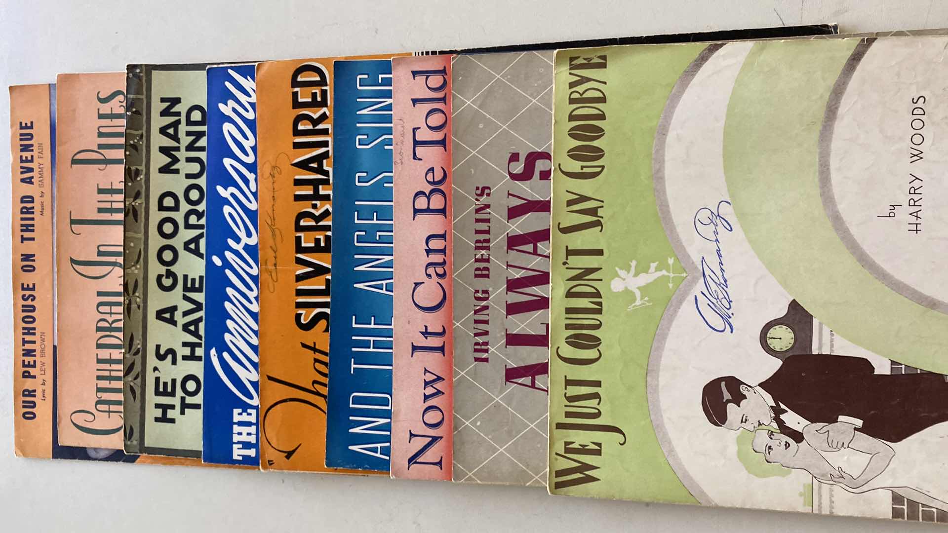 Photo 1 of VINTAGE SHEET MUSIC