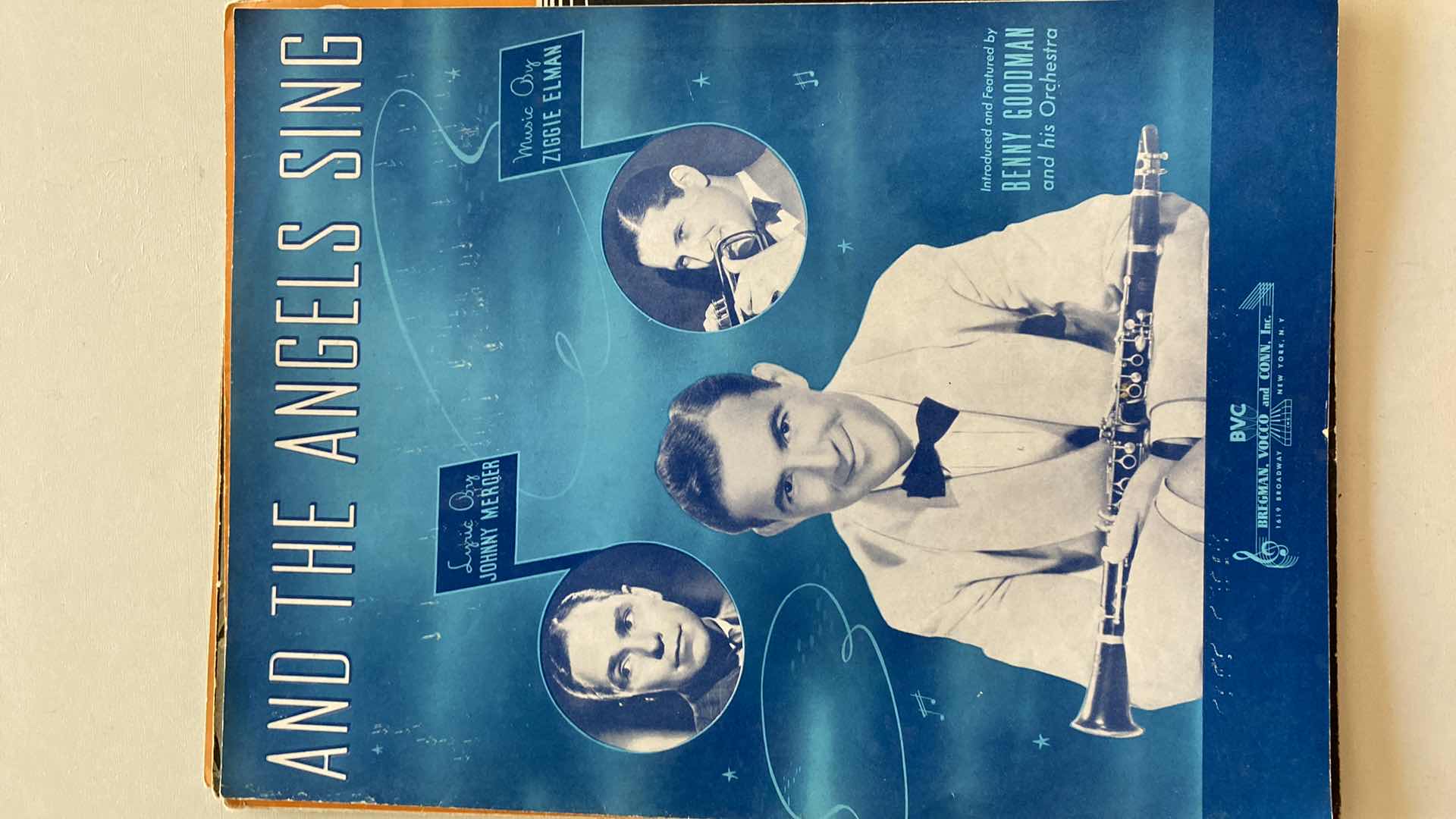 Photo 1 of VINTAGE SHEET MUSIC