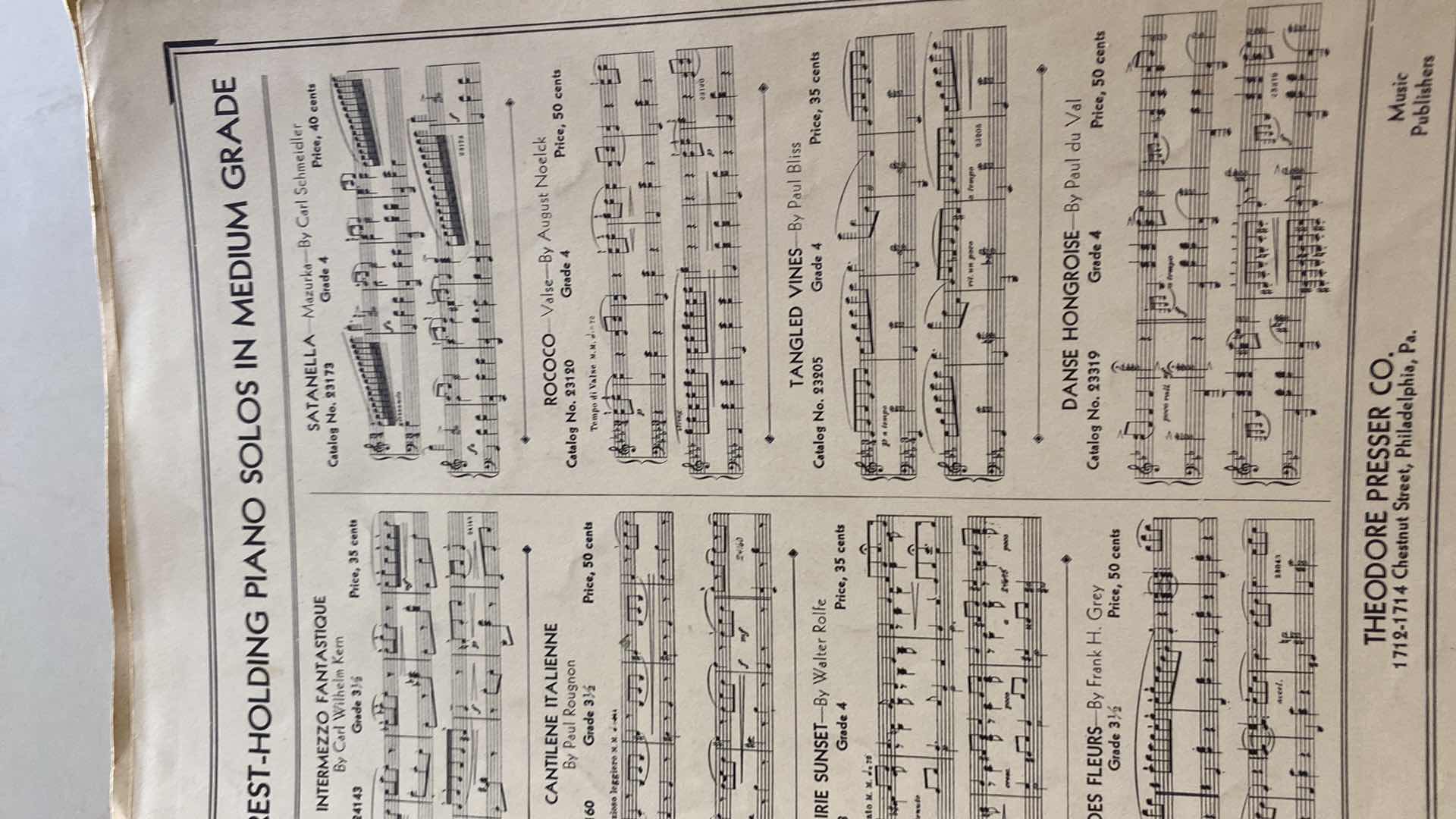 Photo 2 of ASSORTED VINTAGE MUSIC