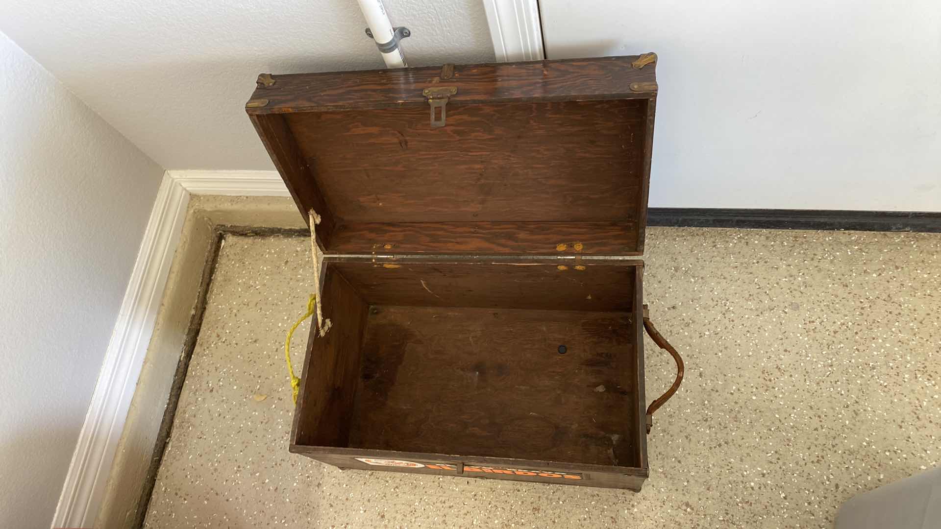 Photo 1 of WOOD TRUNK 21” X 12.5” H12”