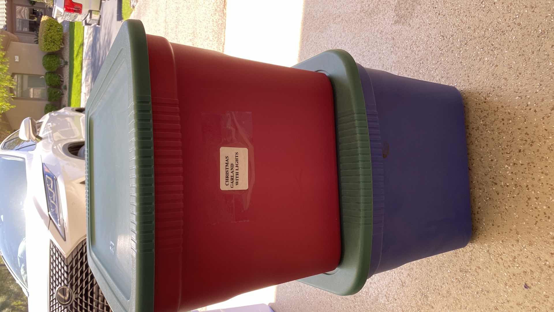 Photo 1 of 2 STERILITE 122 QT TOTES WITH LIDS