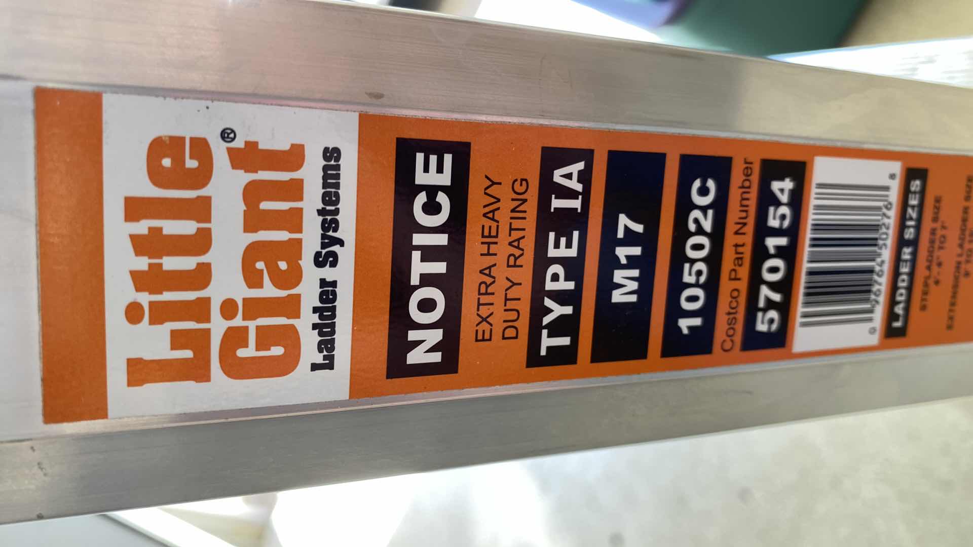 Photo 4 of MEGALITE LITTLE GIANT LADDER