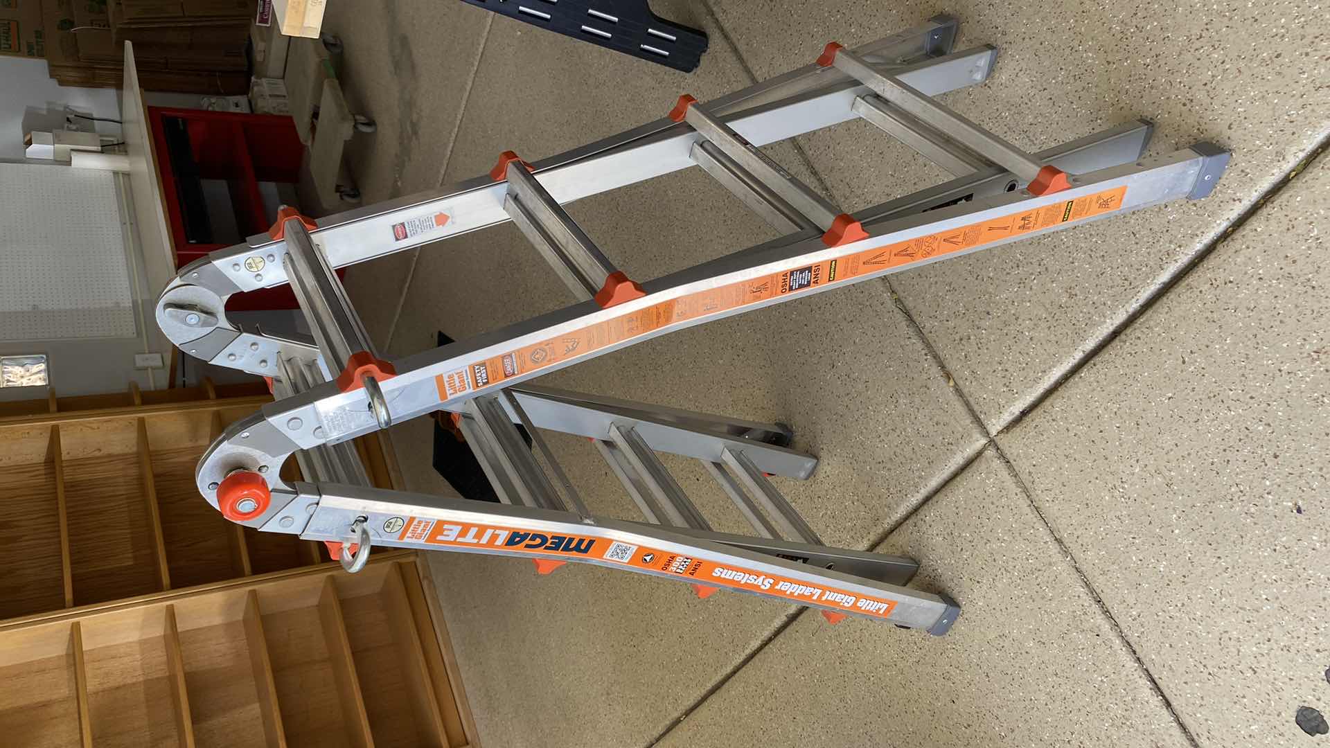 Photo 1 of MEGALITE LITTLE GIANT LADDER