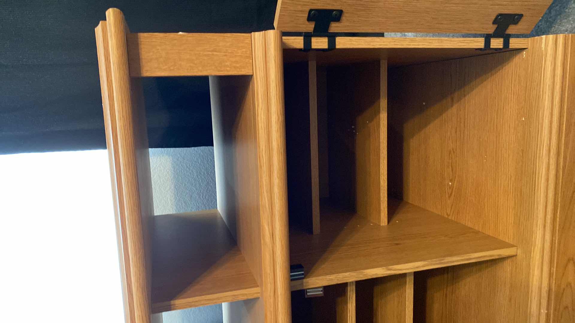 Photo 1 of OAK 2 DOOR CABINET 35” X 23” H30”