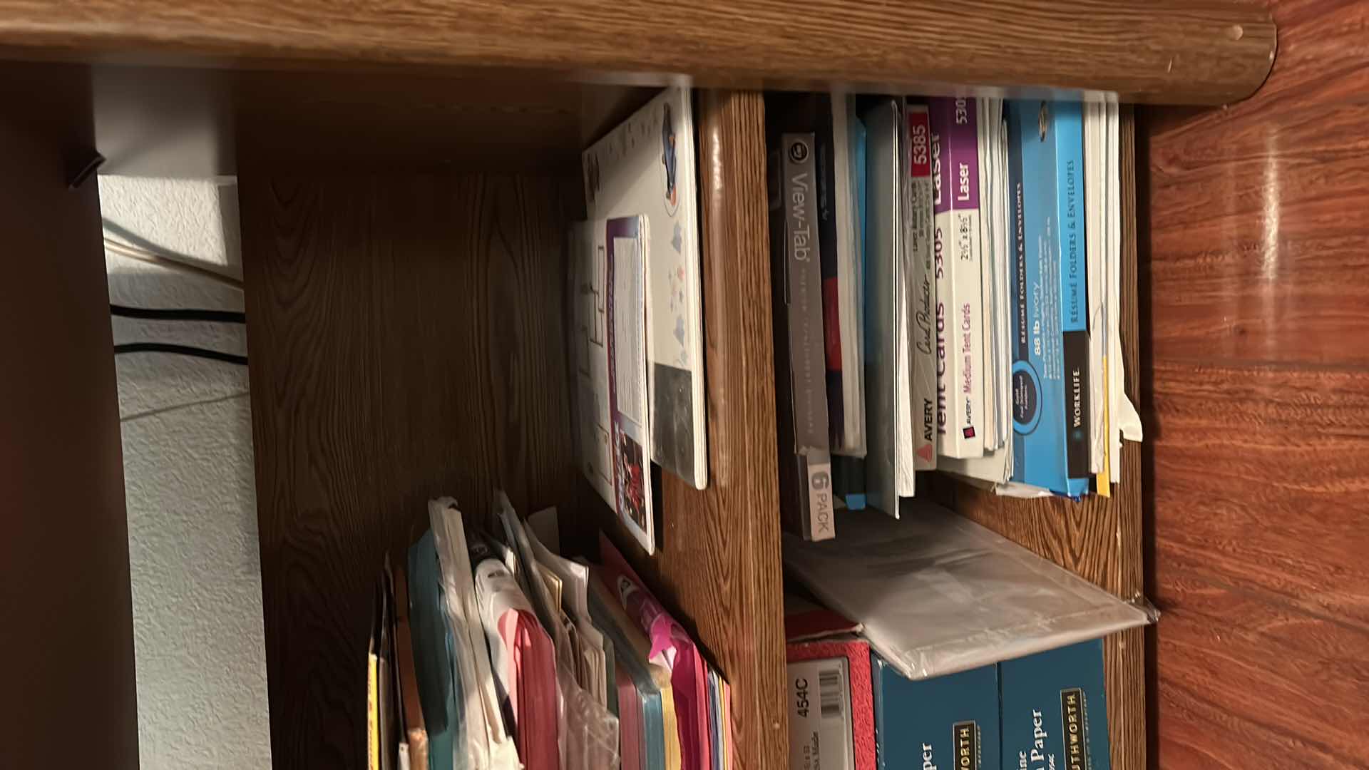 Photo 1 of BROTHER PRINTER - WITH PAPER, INK CARTRIDGES, PAPER AND LABELS ( TABLE SOLD SEPARATELY)