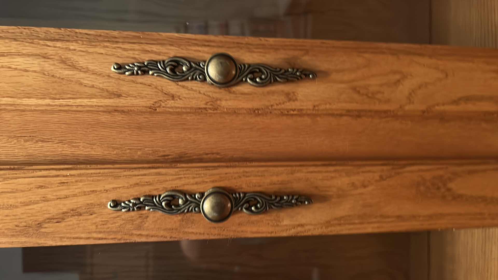 Photo 1 of LIGHTED WOOD HUTCH  44” x 15” x H48”