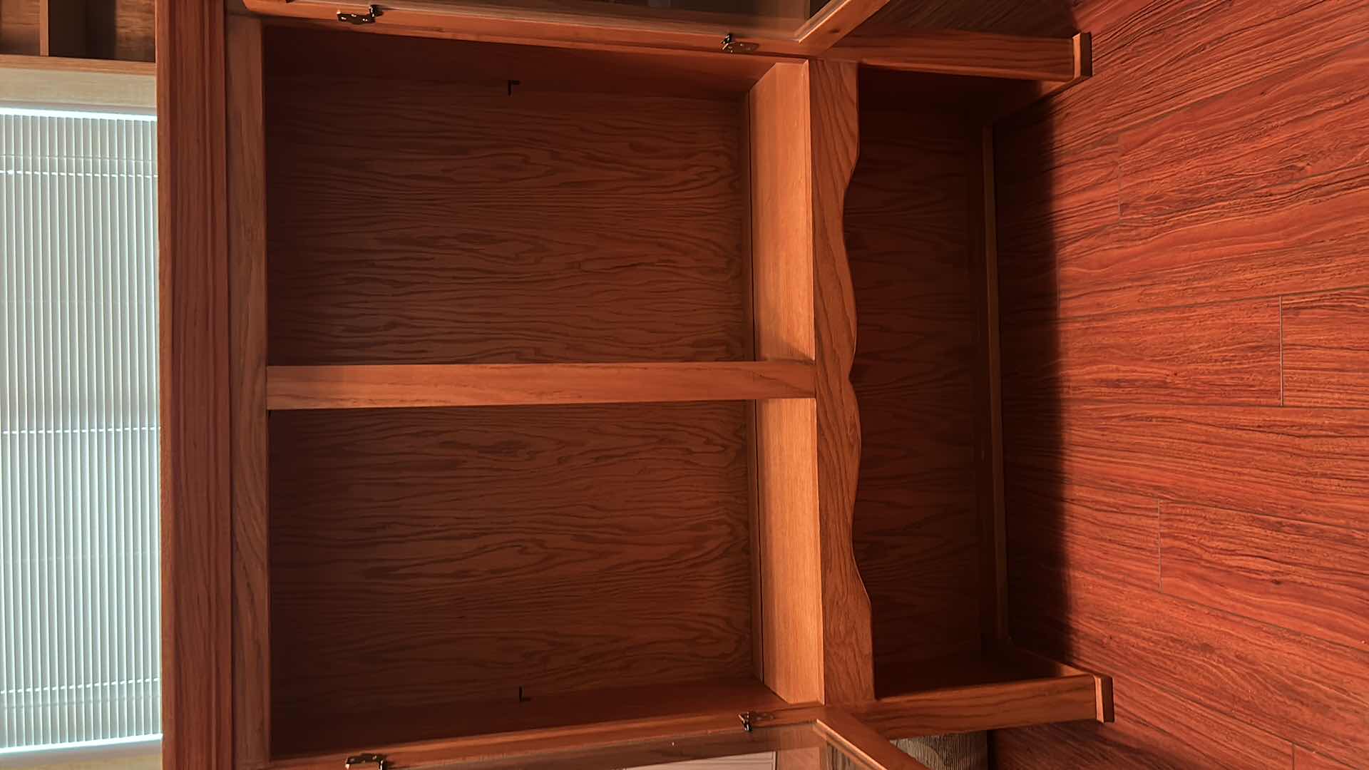 Photo 1 of LIGHTED WOOD HUTCH  44” x 15” x H48”