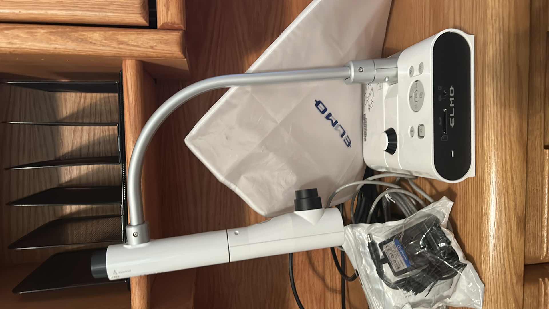 Photo 1 of ELMO PROJECTOR AND ACCESSORIES