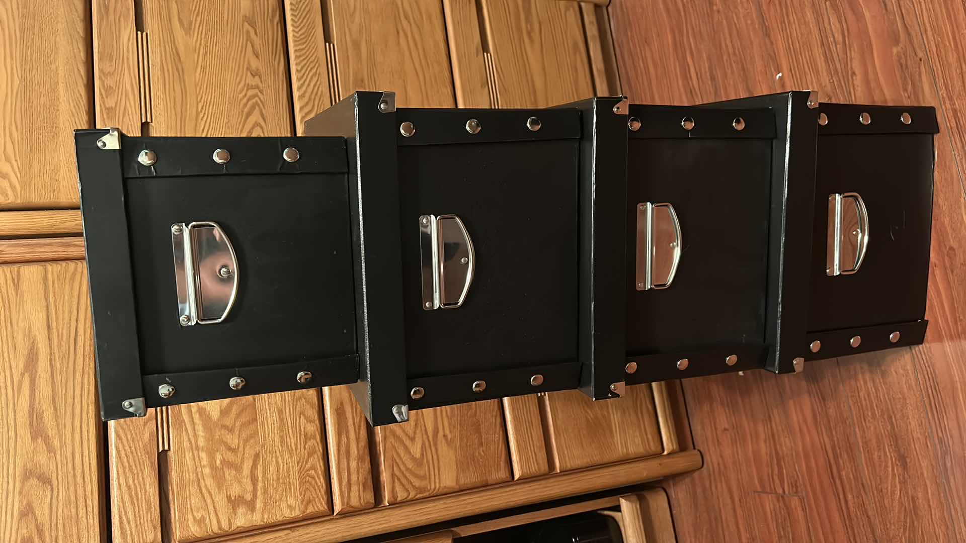 Photo 1 of 4 SNAP TOGETHER STORAGE BOXES (LARGEST 12” x 15” x H10”)