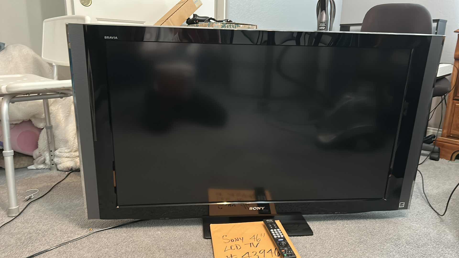 Photo 1 of SONY LCD 46” TV WITH REMOTE $988