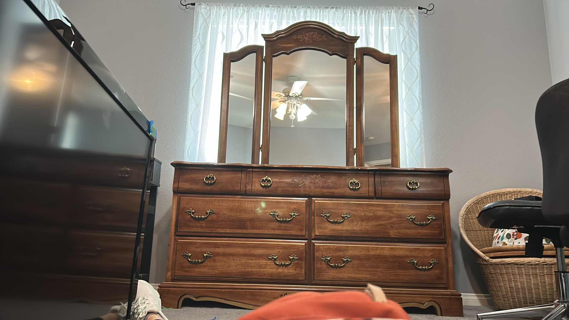 Photo 1 of LEA THE BEDROOM PEOPLE DRESSER  64” x 20” x H M32” AND MIRROR H45.5”