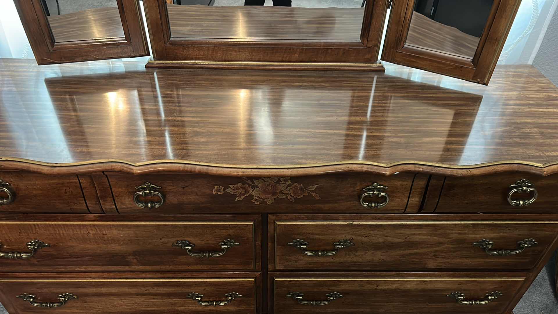 Photo 1 of LEA THE BEDROOM PEOPLE DRESSER  64” x 20” x H M32” AND MIRROR H45.5”