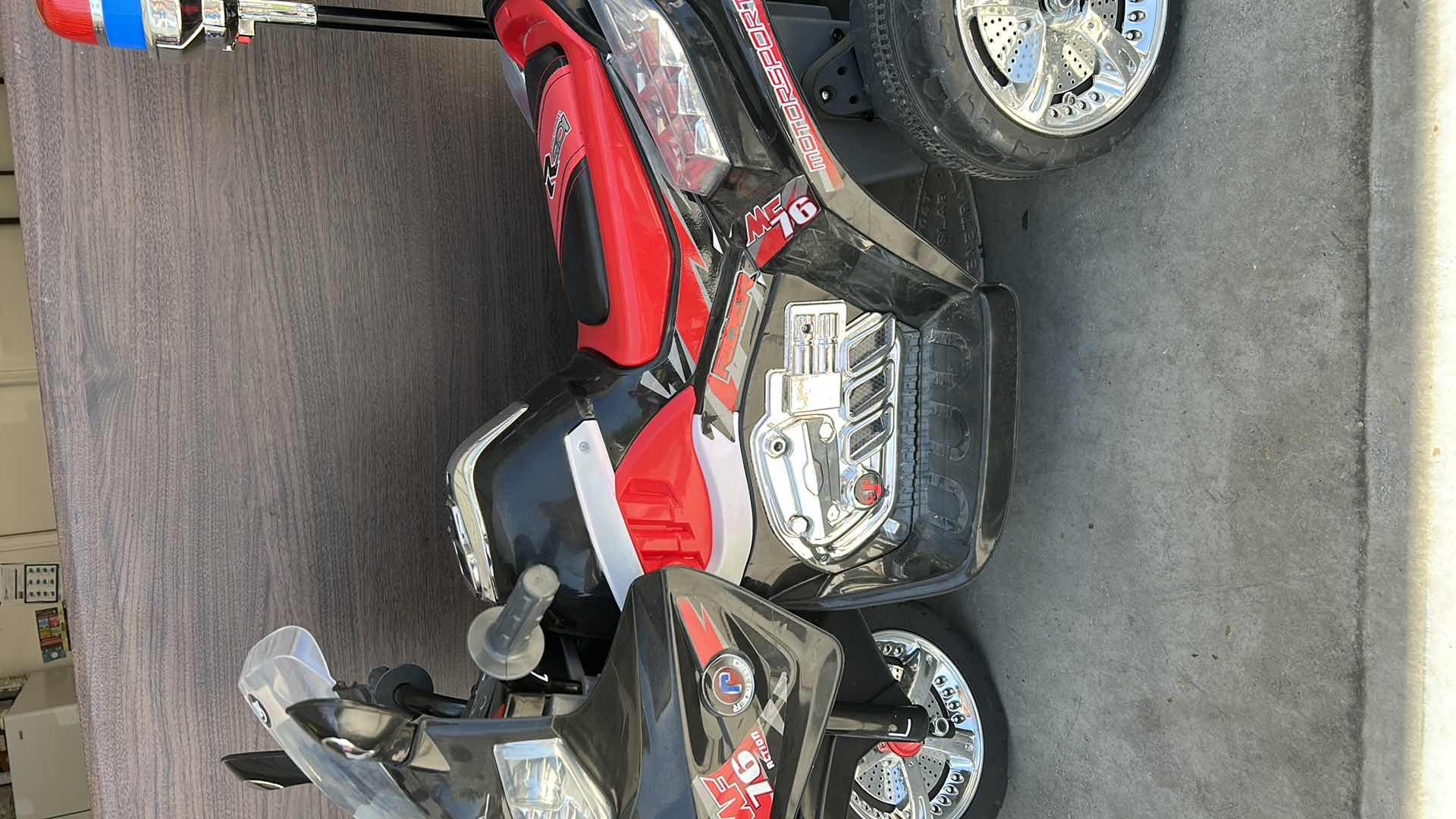 Photo 1 of CHILDS BATTERY OPERATED MOTORCYCLE