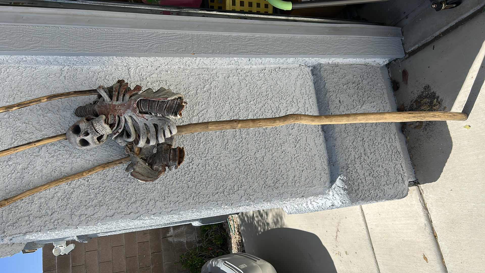 Photo 1 of 6 FOOT PITCHFORK WITH SKELETON