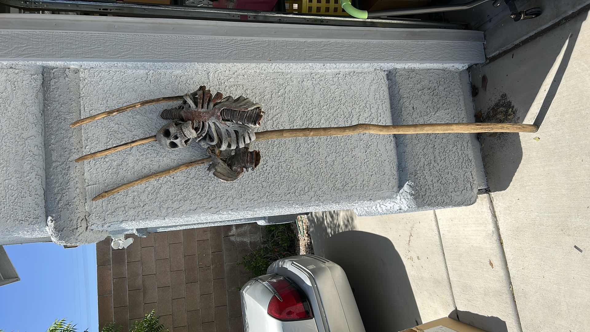 Photo 1 of 6 FOOT PITCHFORK WITH SKELETON