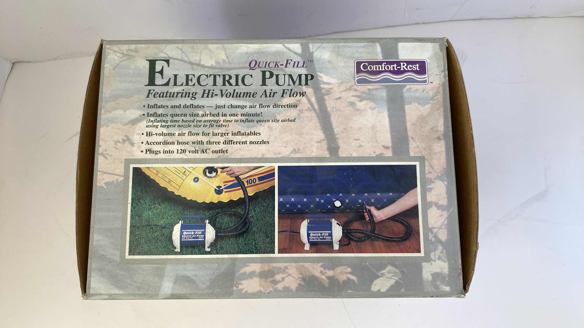 Photo 1 of COMFORT REST QUICK FILL ELECTRIC PUMP