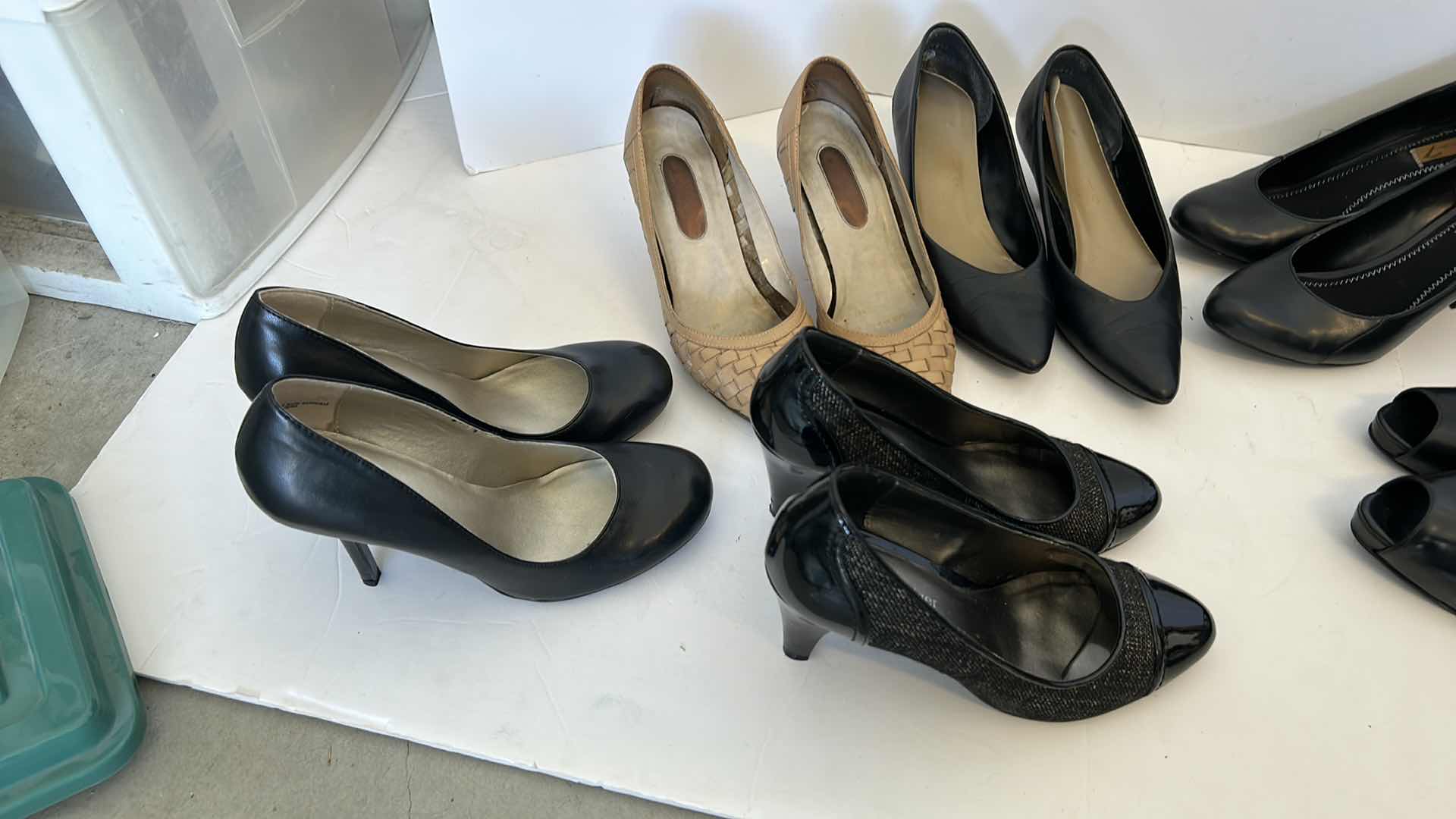 Photo 1 of 8 PAIRS OF WOMENS HIGH HEELS SIZE 6