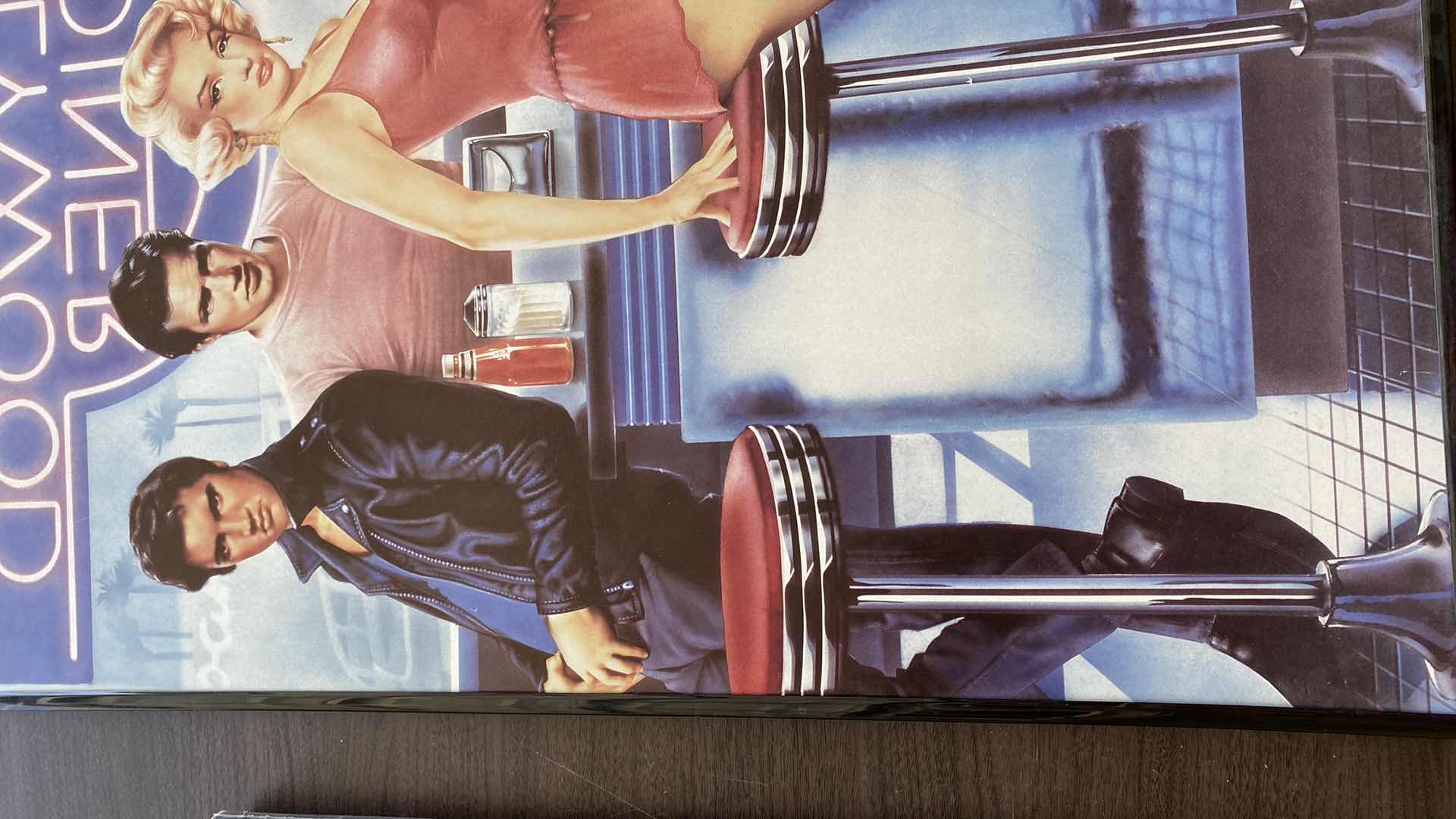 Photo 1 of HOLLYWOOD DINNER POSTER ELVIS MARILYN JAMES DEAN 22” X 28”