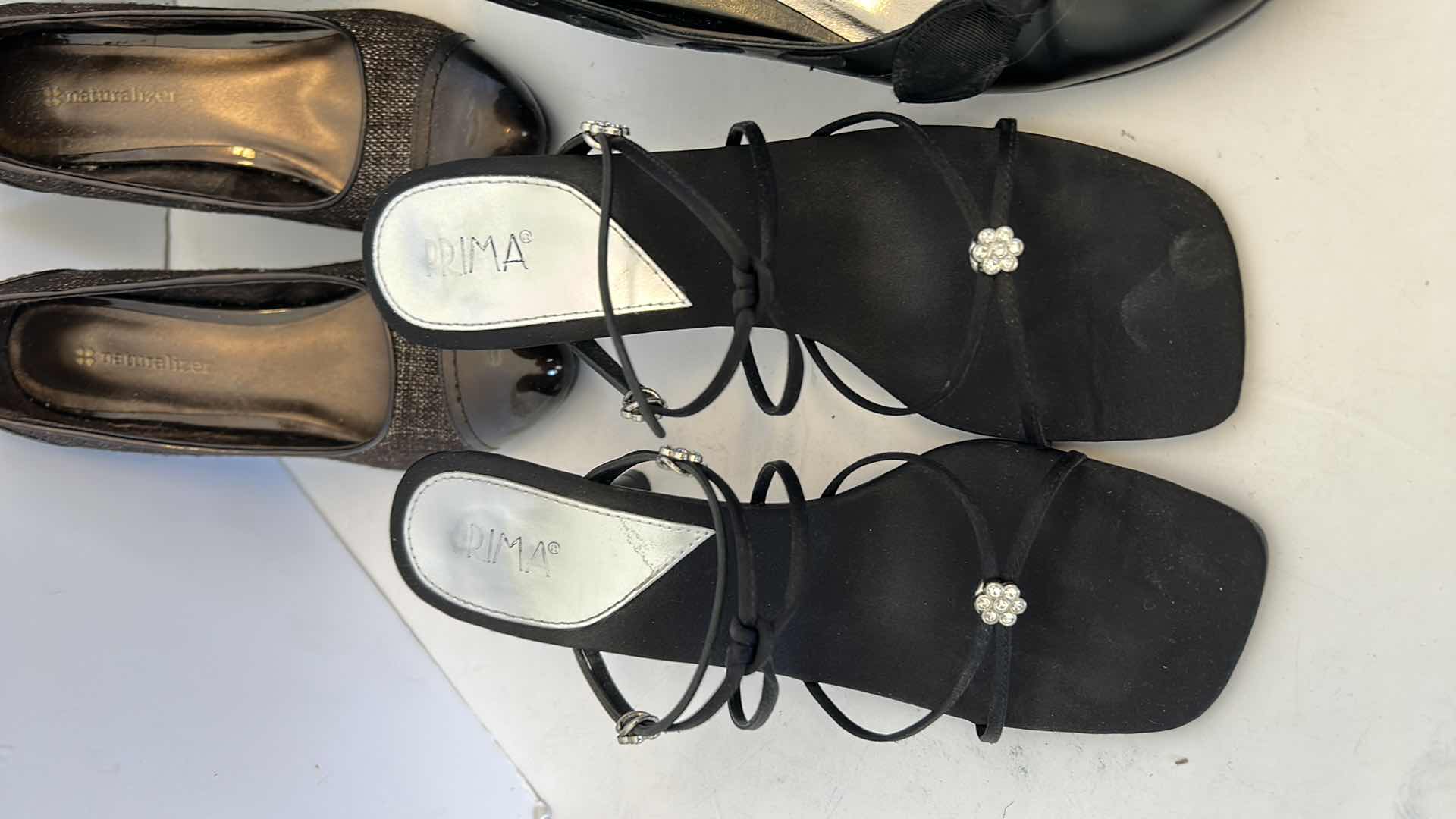 Photo 6 of NINE PAIRS OF WOMENS HIGH HEEL SHORS SIZE 6