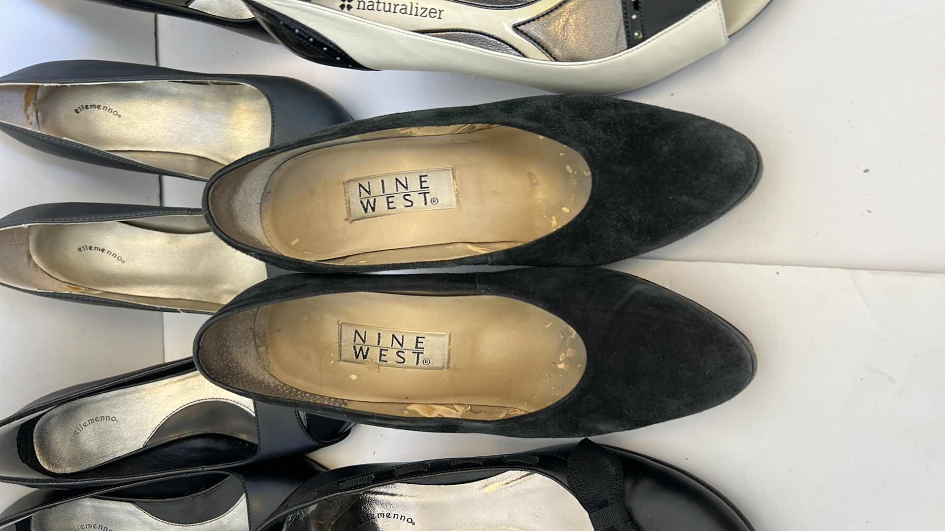 Photo 4 of NINE PAIRS OF WOMENS HIGH HEEL SHORS SIZE 6