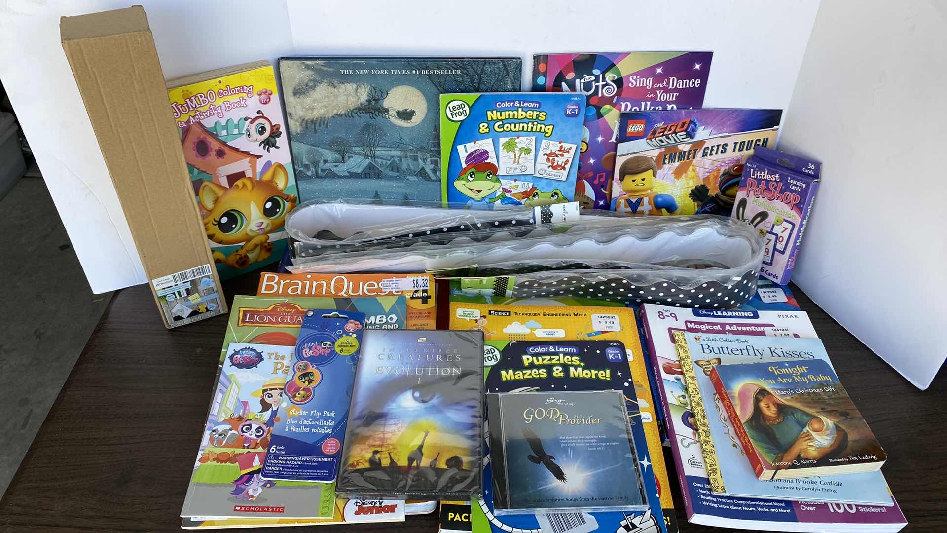 Photo 1 of ASSORTED KIDS BOOKS AND BULLETIN BOARD SUPPLIES