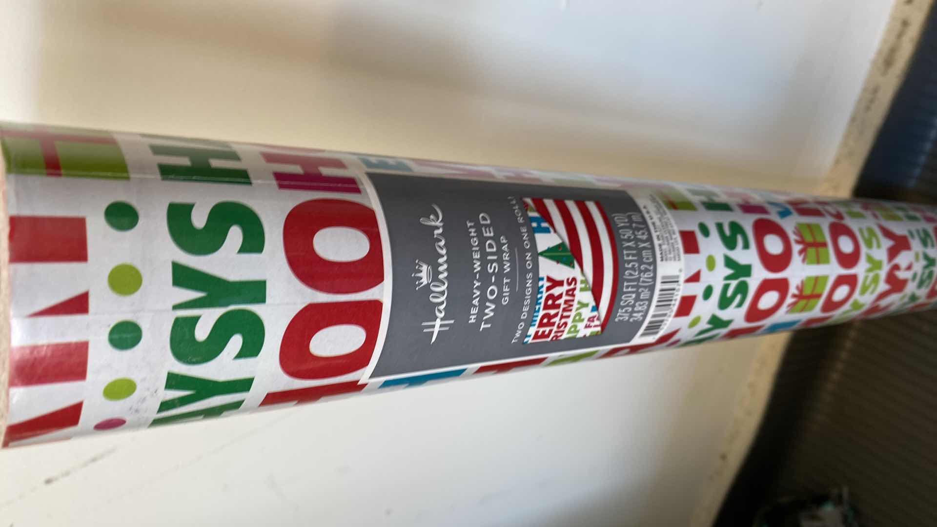 Photo 1 of TOTE WITH CHRISTMAS WRAP