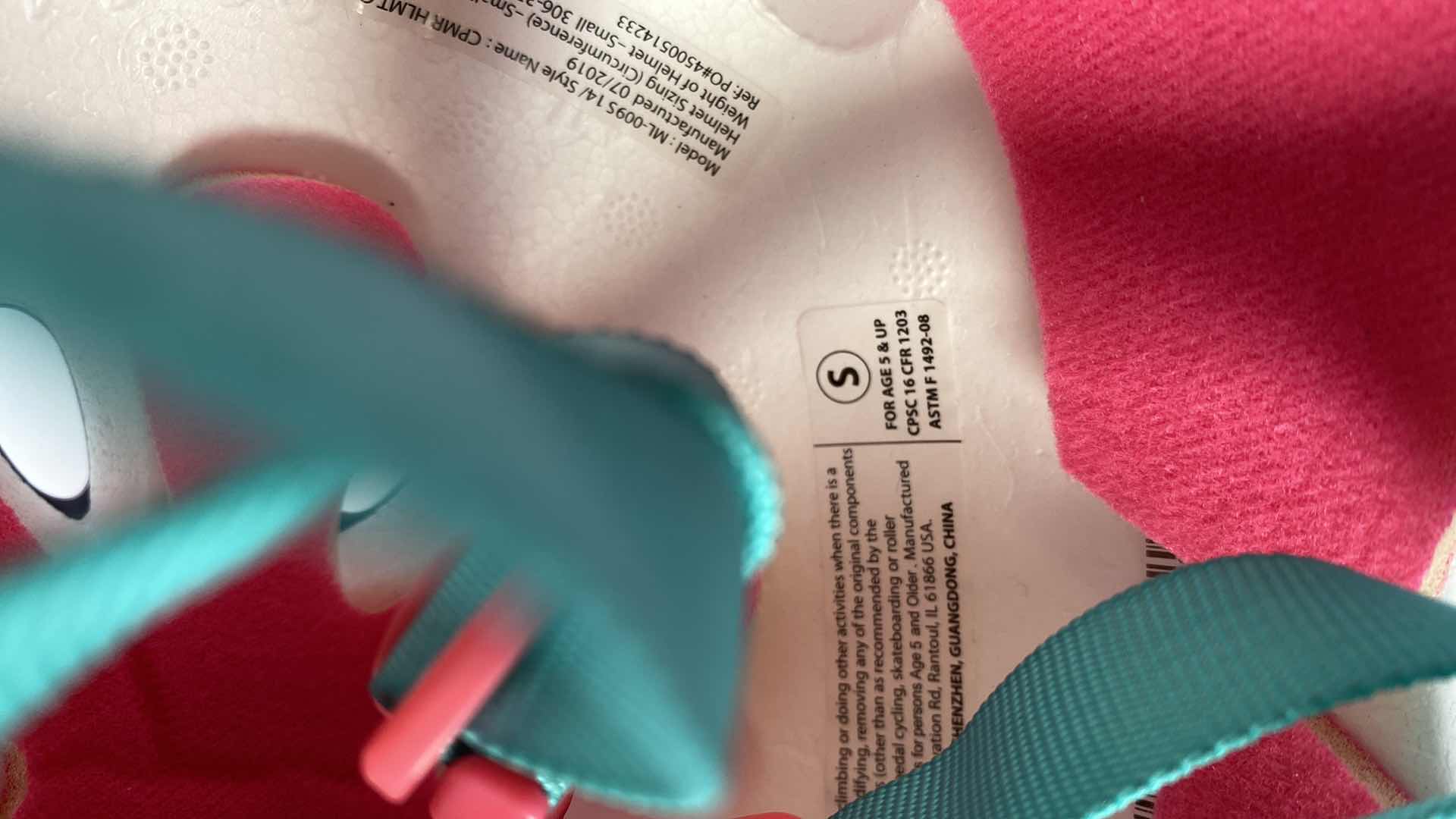 Photo 1 of BICYCLE UNICORN HELMET SIZE SMALL AGE 5 AND UP PIRATE HAT AND BARRETTES