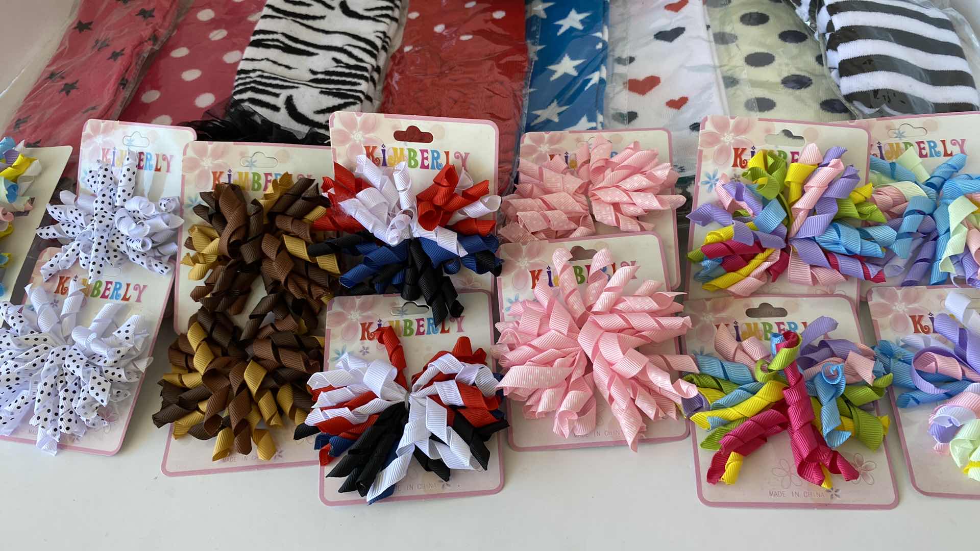 Photo 1 of GIRLS ACCESSORIES HATS LEG WARMERS AND BARRETTES