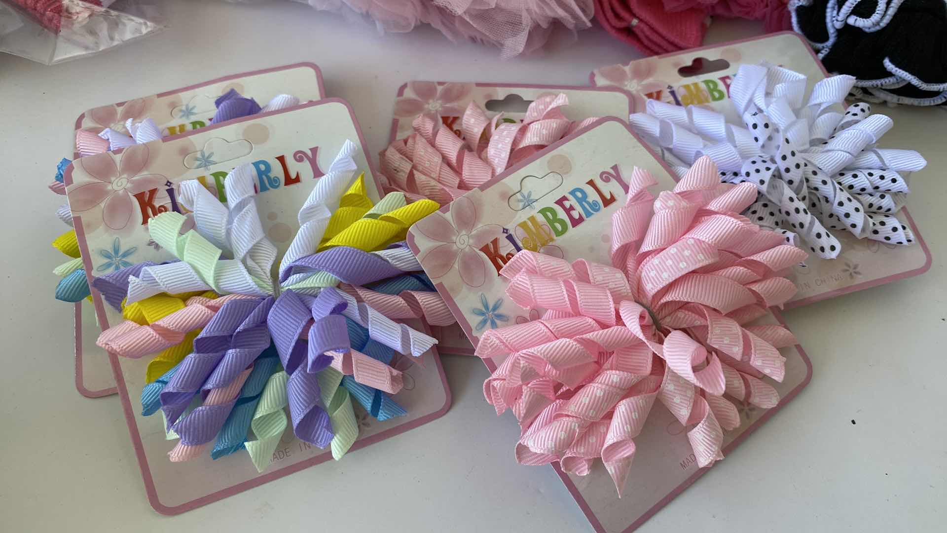 Photo 1 of GIRLS ACCESSORIES LEG WARMERS AND BARRETTES