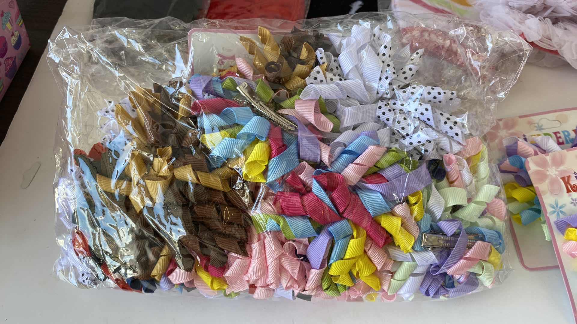 Photo 1 of GIRLS ACCESSORIES LEG WARMERS AND BARRETTES