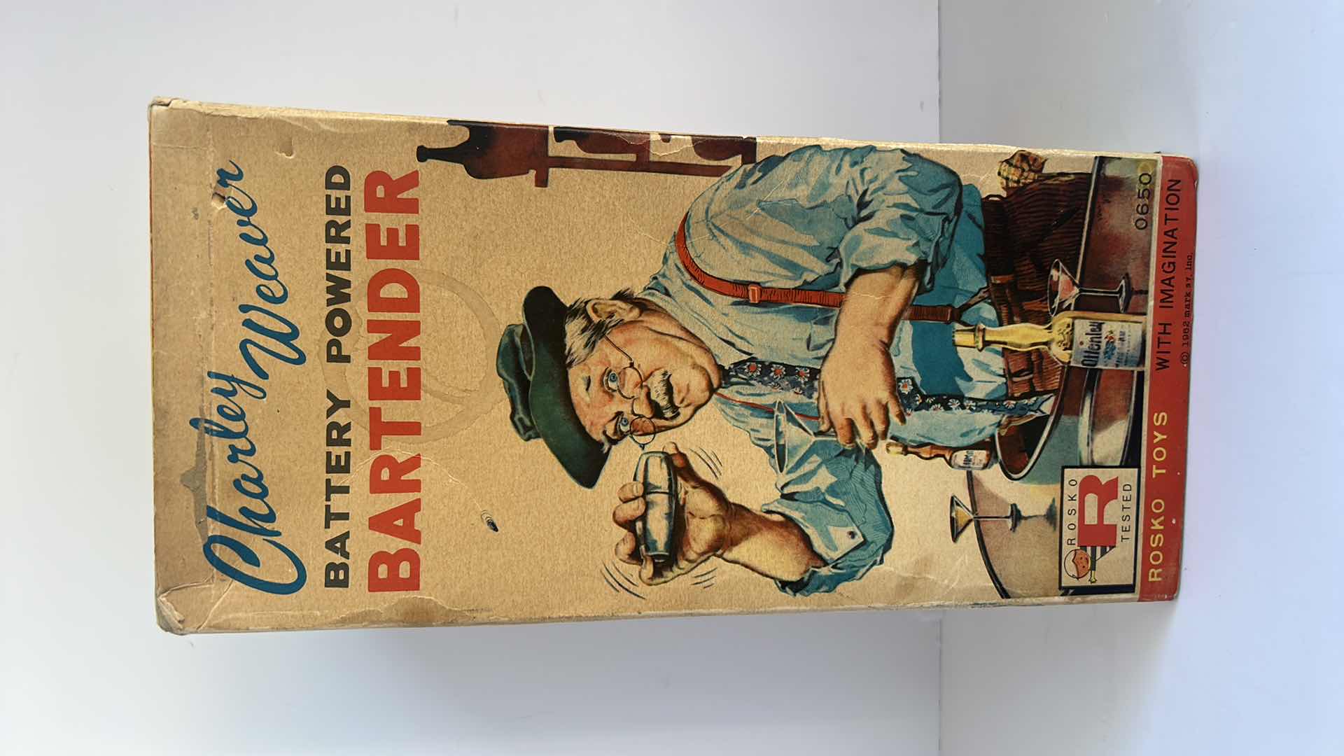 Photo 1 of VINTAGE CHARLIE WEAVER BATTERY POWERED BARTENDER