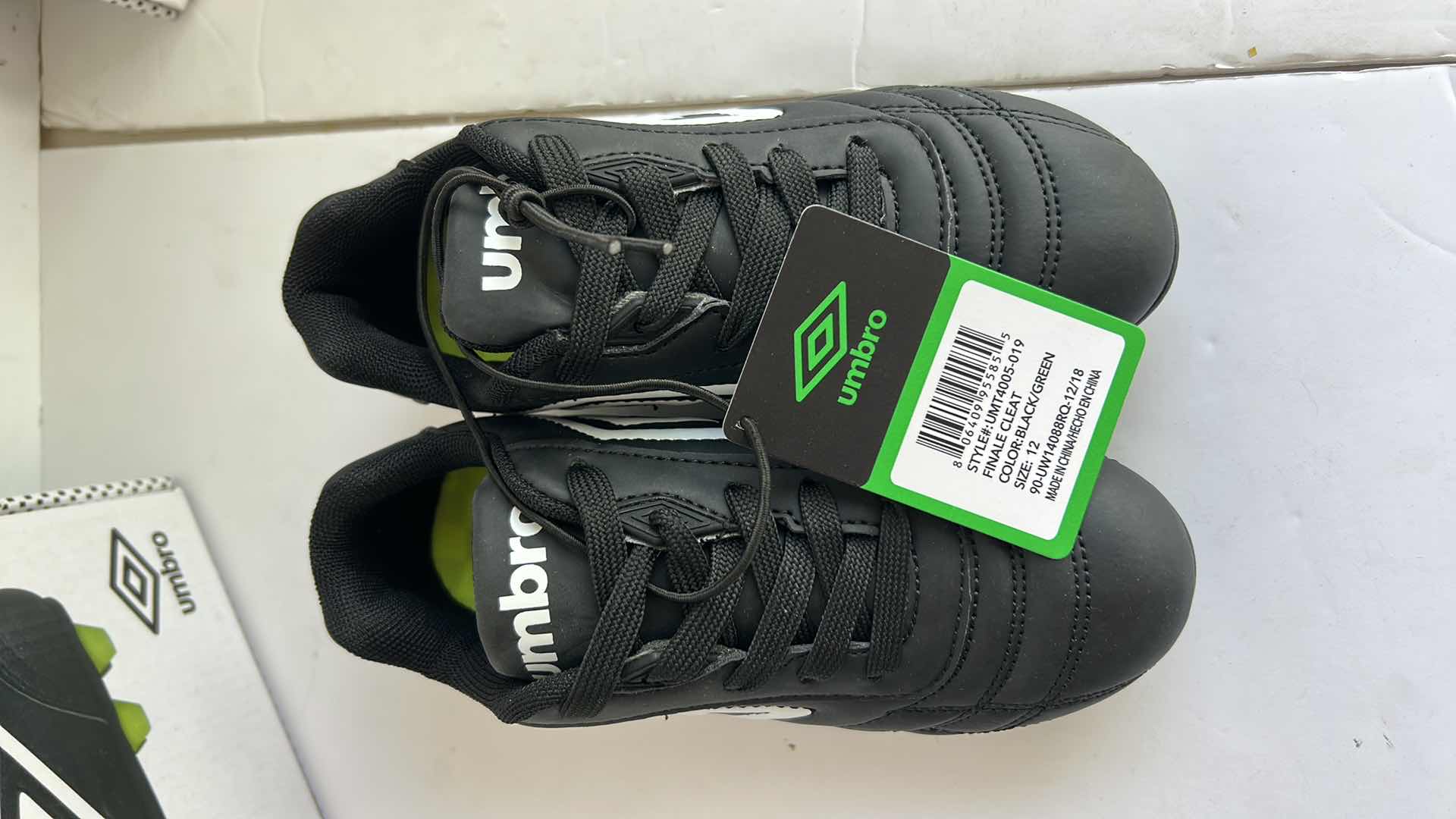 Photo 1 of 3 PAIRS NEW CHILDS SOCCER CLEATS SIZE 12