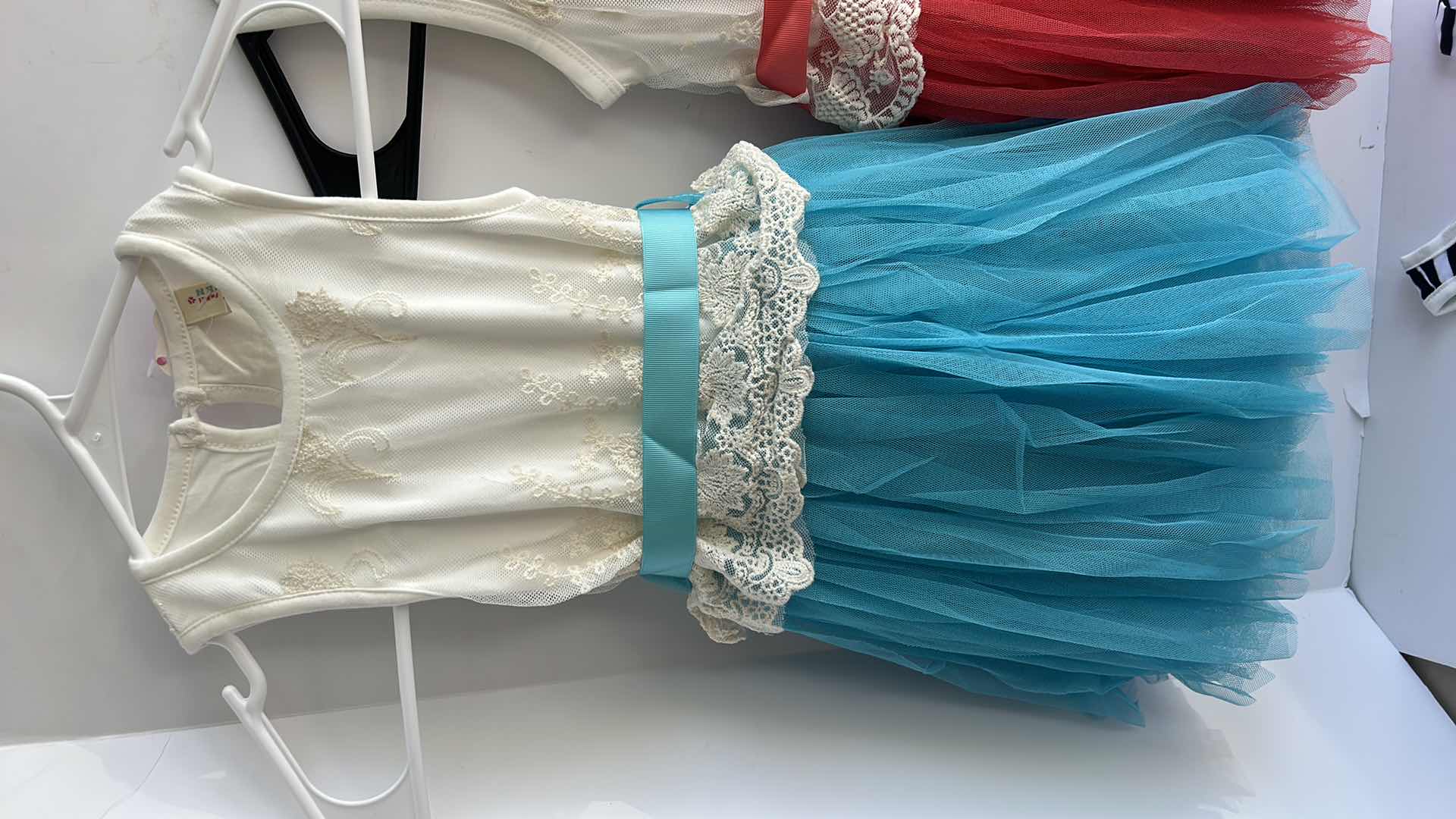 Photo 2 of THREE NEW CHILDRENS DRESSES SIZE 8-11