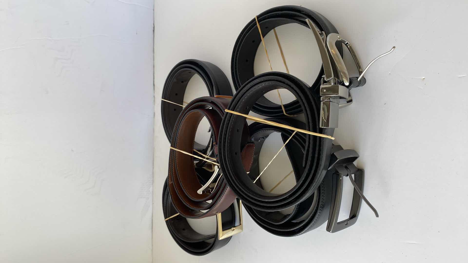 Photo 1 of 6 MENS BELTS SIZE 36 AND 38