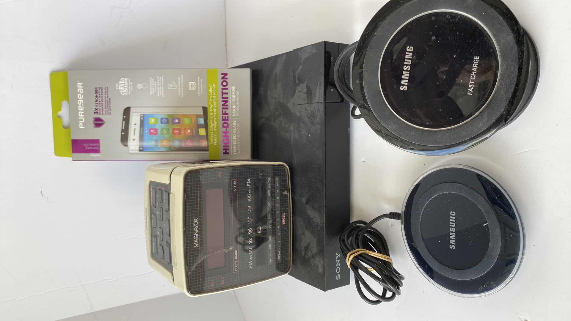 Photo 1 of SONY BLUE RAY SAMSUNG QUICK CHARGERS CLICK RADIO AND MORE