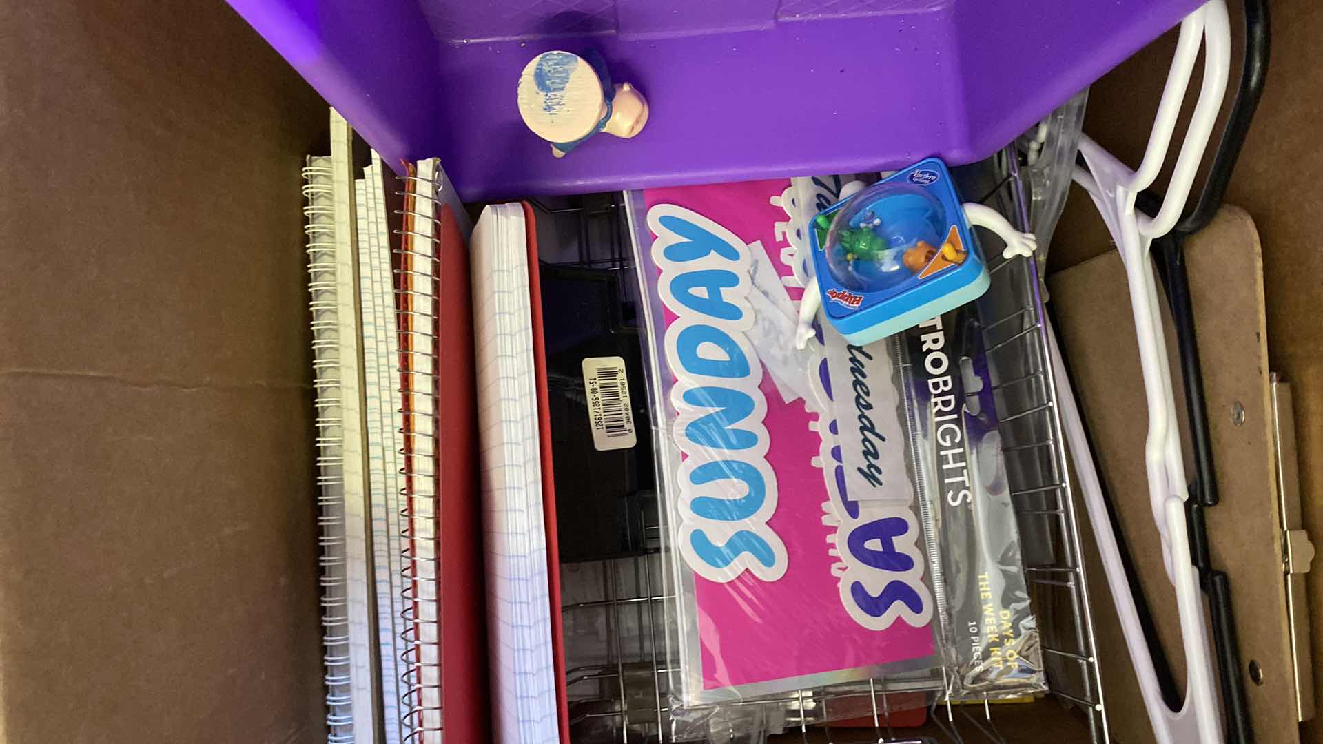 Photo 1 of 2 BOXES OF SCHOOL SUPPLIES