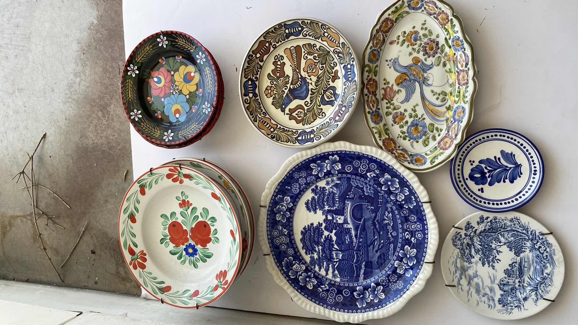 Photo 1 of ASSORTMENT OF PLATES