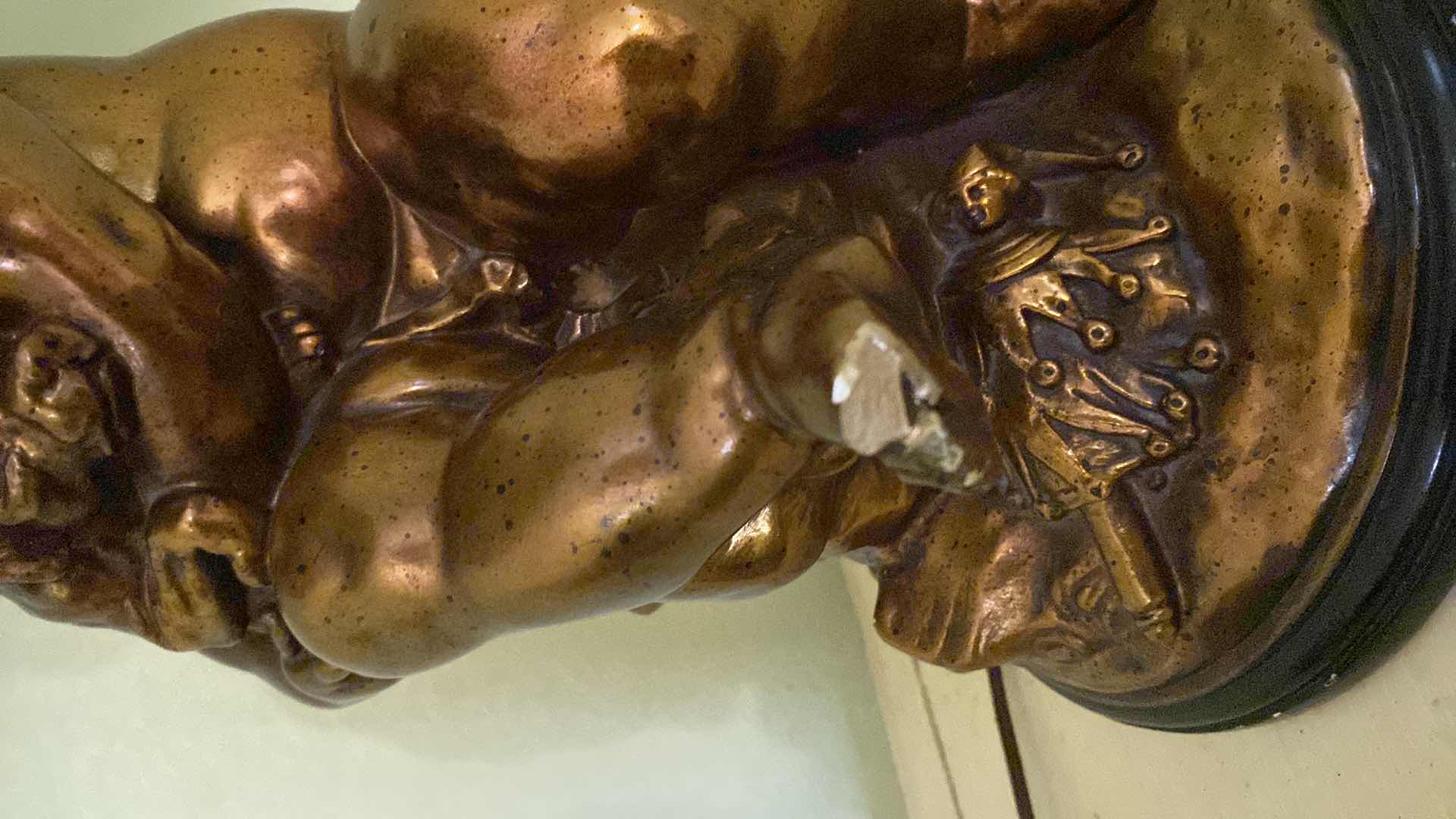 Photo 1 of VINTAGE CHERUB TABLE LAMP H31”