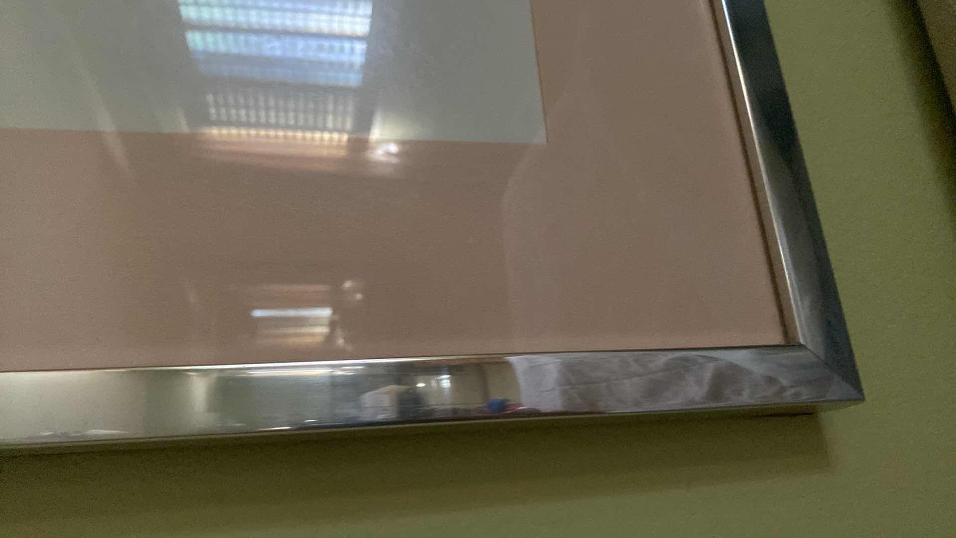 Photo 1 of SILVER FRAMED SIGNED ROSEMOND SKETCH ARTWORK 29” X 35”