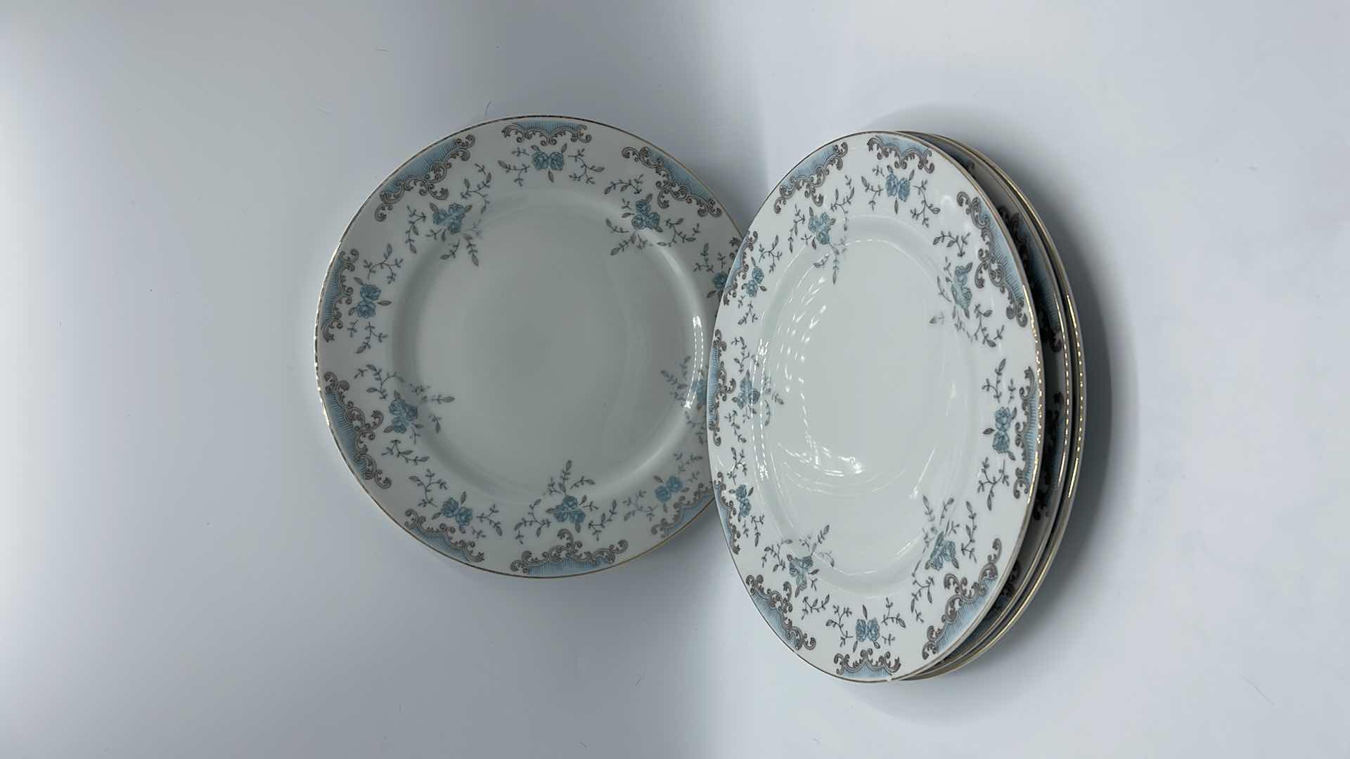 Photo 1 of IMPERIAL CHINA DESIGNED BY W DALTON SEVILLE PLATES, TEACUPS AND SAUCER SET, MADE IN JAPAN. 12 PCS