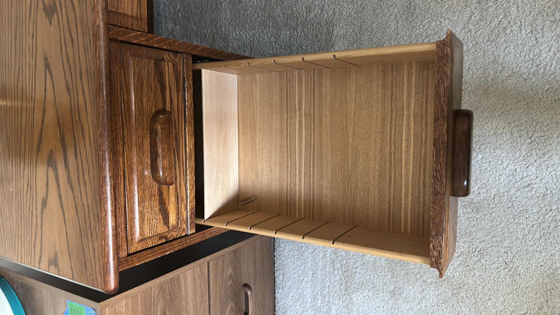 View 7 of WOOD EXECUTIVE DESK (CONTENTS NOT INCLUDED) 54” x 29” x H29.5”
