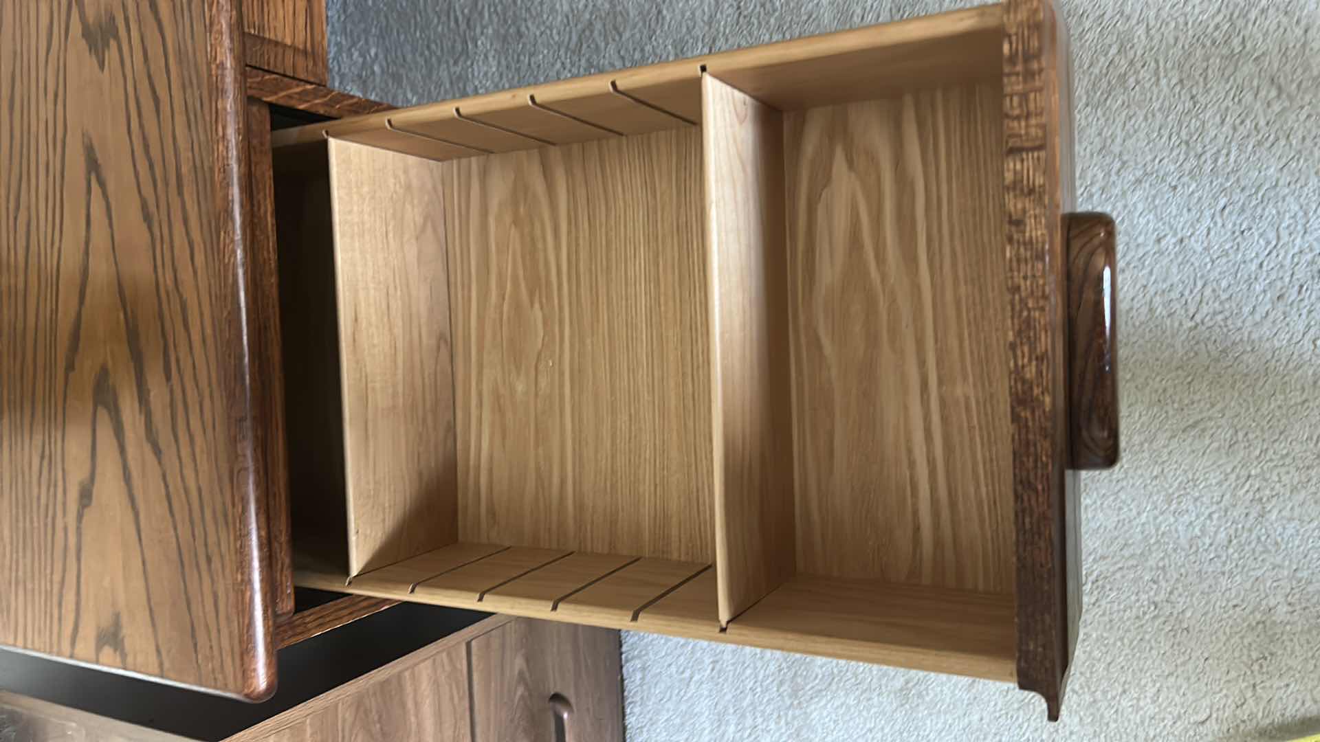 View 6 of WOOD EXECUTIVE DESK (CONTENTS NOT INCLUDED) 54” x 29” x H29.5”
