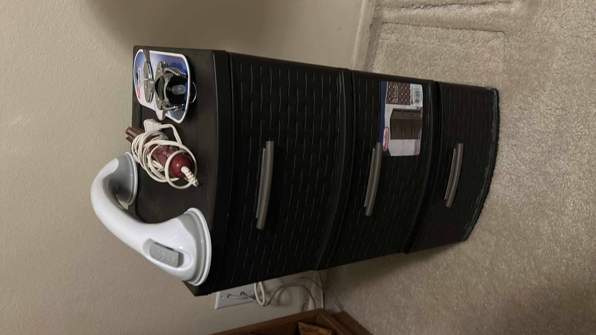 Photo 1 of STERILITE STORAGE WITH CORKSCREW HANDRAIL AND CURLING TOOL