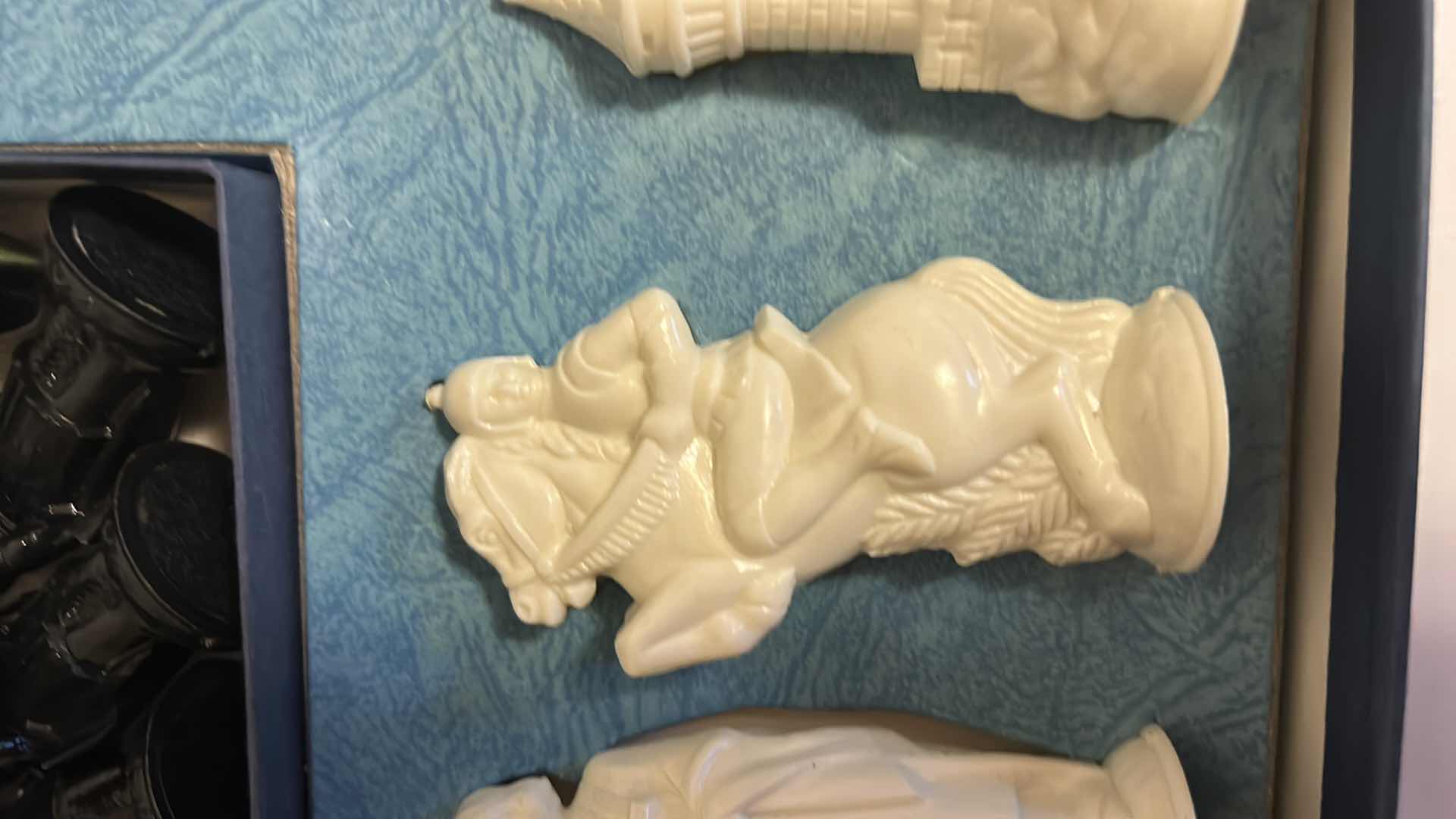 Photo 3 of VINTAGE CHESS SET WITH GAMEBOARD