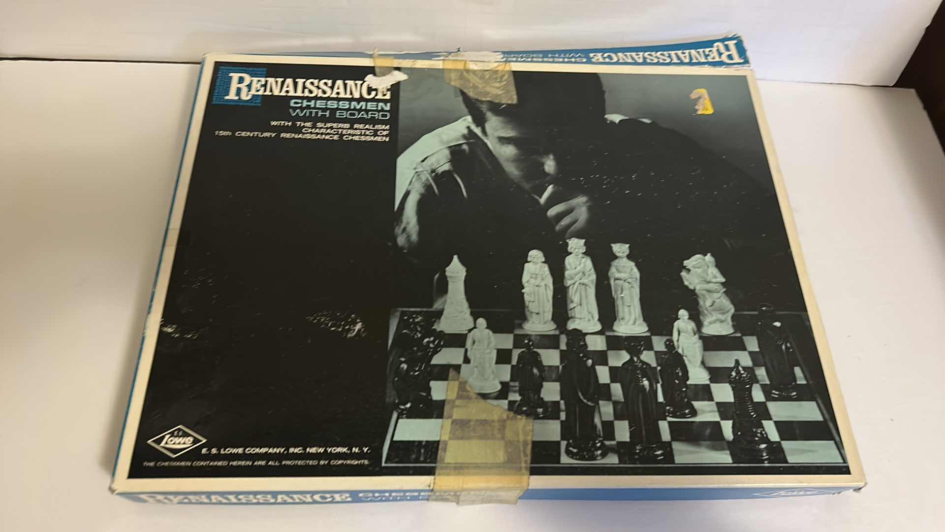 Photo 1 of VINTAGE CHESS SET WITH GAMEBOARD