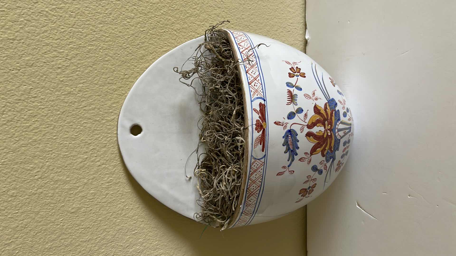 Photo 2 of HANDPAINTED HANGING PLANTER